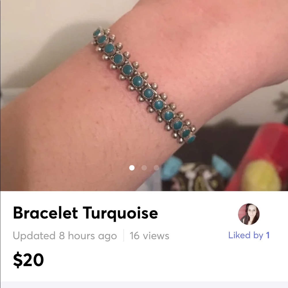 Rare sterling silver brackets